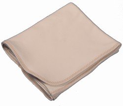 Cute as Buttons Ivory Cotton Receiving Blanket