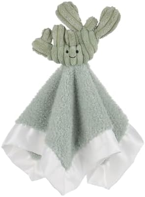 Apricot Lamb Cactus Blanket Soft Lovey for Babies 1