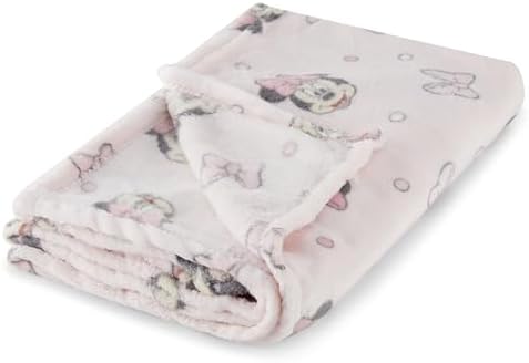 Disney Characters Flannel Fleece Baby Blanket - 30x40 Inches 1