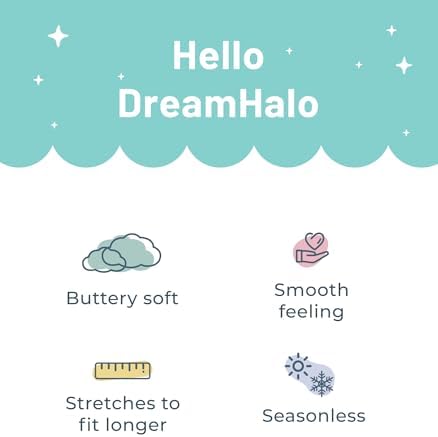 DREAMHALO Bamboo Baby Blanket for Girls 50x50 Quilt