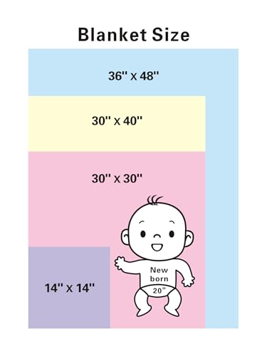 American Baby Company Heavenly Soft Chenille Security Blanket Pink 14 x 14