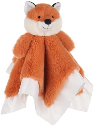 Apricot Lamb Yellow Fox Security Blanket 14 Inches