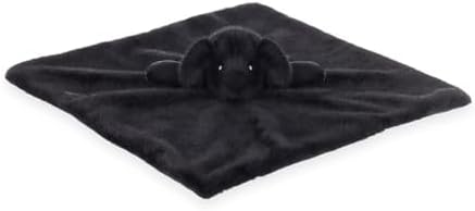 Apricot Lamb 14-Inch Black Labrador Security Blanket for Babies