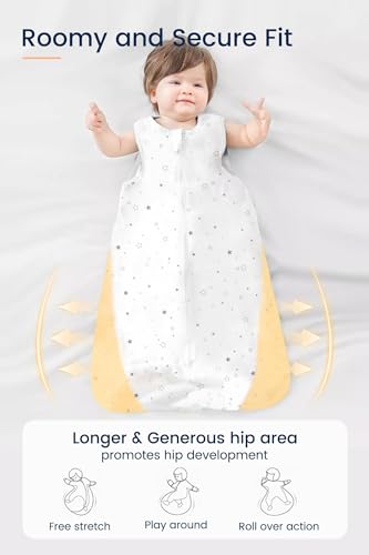 TotAha Toddler Sleep Sack 2T-3T-4T with 2-Way Zippers