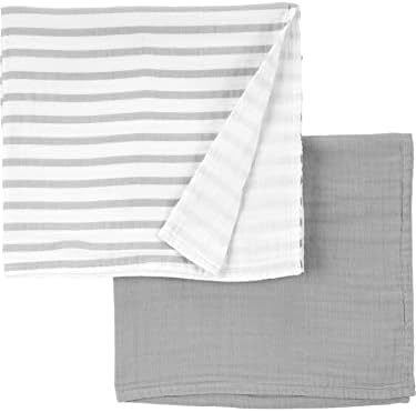 Simple Joys by Carters 2-Pack Cotton Gauze Blanket for Baby