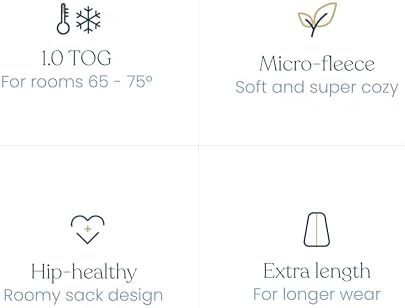 HALO SleepSack Micro-Fleece TOG 10