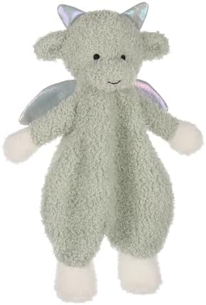 Apricot Lamb Dragon Lovey Baby Security Blanket 103 Inches Green