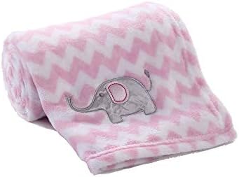 CREVENT 30X40 Pink Elephant Baby Blanket for Girls 1