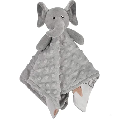 BORITAR 14 Inch Elephant Baby Security Blanket
