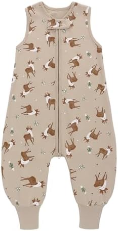 Miracle Baby Sleeping Sack with Feet 05 TOG Cotton Wearable Blanket