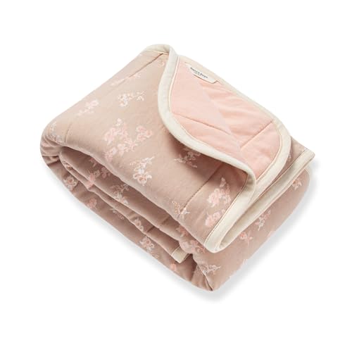 Burts Bees Baby Reversible Blanket - Organic Cotton