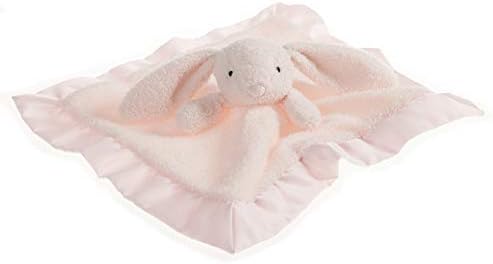 Apricot Lamb Pink Bunny Security Blanket Baby Lovey