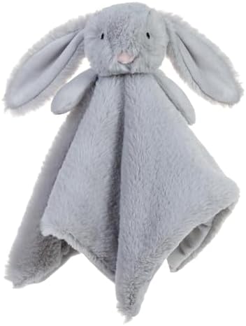 Apricot Lamb Grey Bunny Security Blanket for Baby