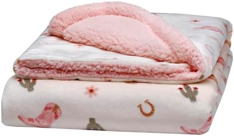 2 Ply Silky Baby Blanket with Reversible Design