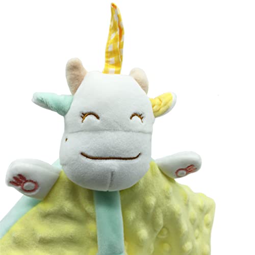 Upalupa Loveys Cow Security Blanket - Yellow