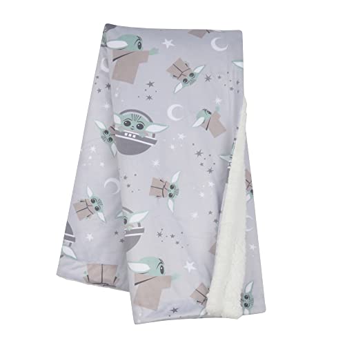 Lambs Ivy Baby Yoda Fleece Blanket
