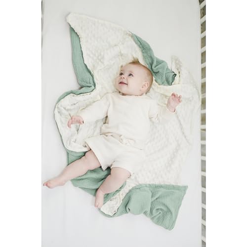 Konssy Baby Blankets for Unisex Boys Girls