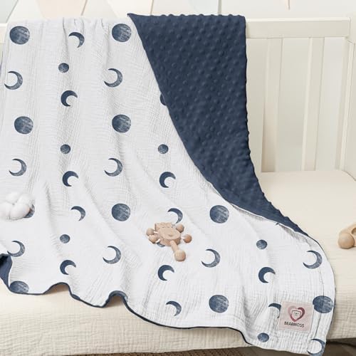 Bearmoss Baby Blanket Soft and Durable 30x40 Inch