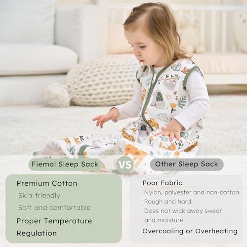 FIEMOL Baby Sleep Sack 6-12 Months 3 Pack 1