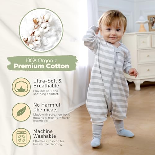Mama Cheetah Toddler Sleep Sack with 2-Way Zipper