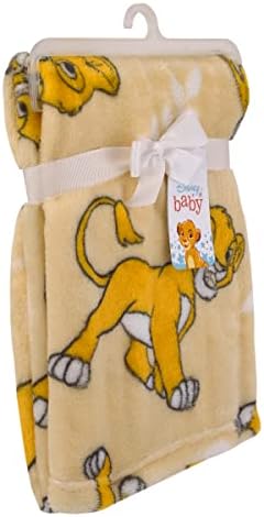 Disney Lion King Simba Plush Baby Blanket