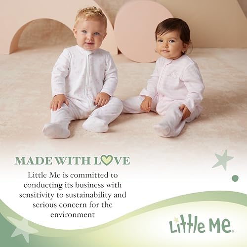 Little Me Plush Stroller Blanket for Baby 30 x 27 Inches