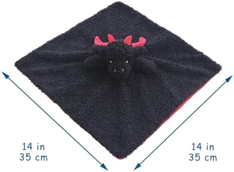 Doindute Baby Dragon Security Blanket Snuggle Blankie 14 Inches