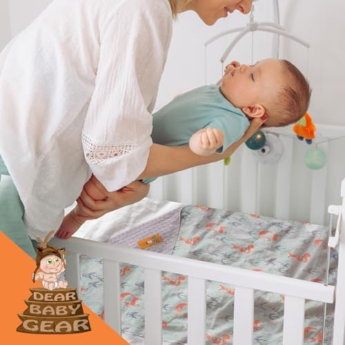 Dear Baby Gear Crib Blanket - Soft Cozy for Newborns