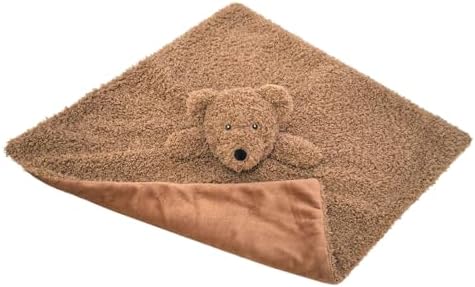 Doindute Baby Dark Brown Teddy Bear Security Blanket