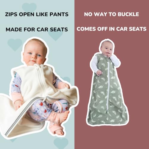 Buckle Me Baby Coats Wearable Blanket for Car Seat to Crib 1