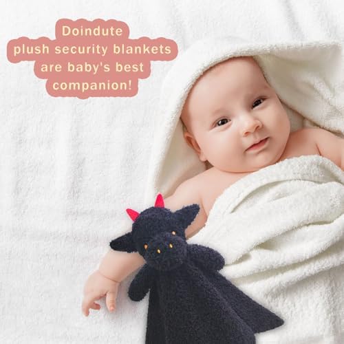 Doindute Baby Dragon Security Blanket Snuggle Blankie 14 Inches