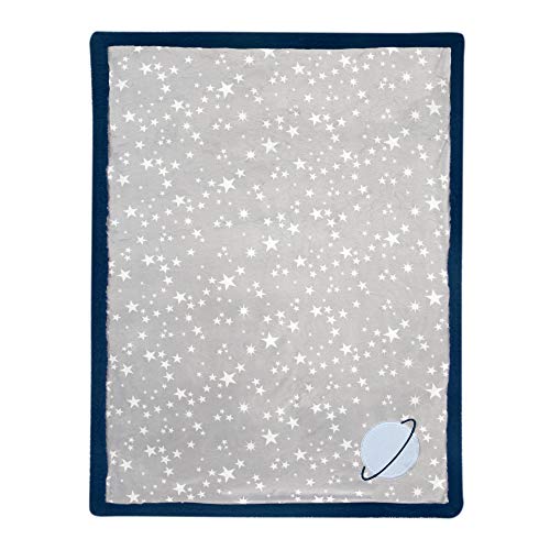 Lambs Ivy Milky Way Baby Blanket - Modern Celestial Design