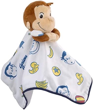 NoJo Curious George Security Baby Blanket