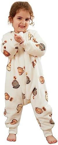 MICHLEY Flannel Baby Sleeping Bag Unisex for Winter
