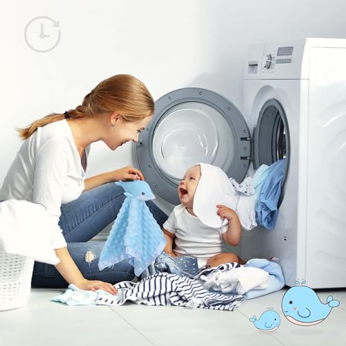 Pro Goleem Dolphin Lovey 16 Inch Soft Security Blanket for Babies