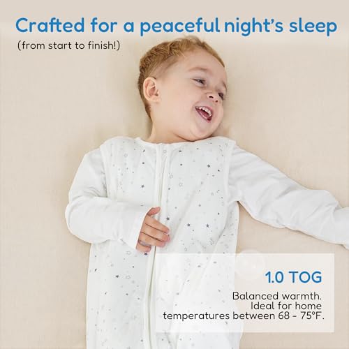 TotAha Toddler Sleep Sack 10 TOG Soft Quilted Wearable Blanket