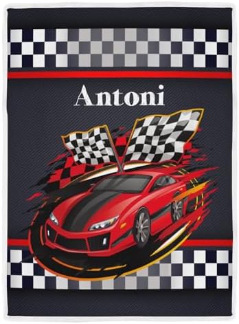 Deven Race Car Cooling Blanket for Kids