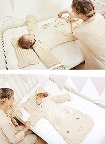 3-Way Zipper Sleep Sack for Toddler Baby 100 Cotton TOG 25