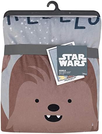 Lambs Ivy Star Wars Rebels Gray Baby Blanket