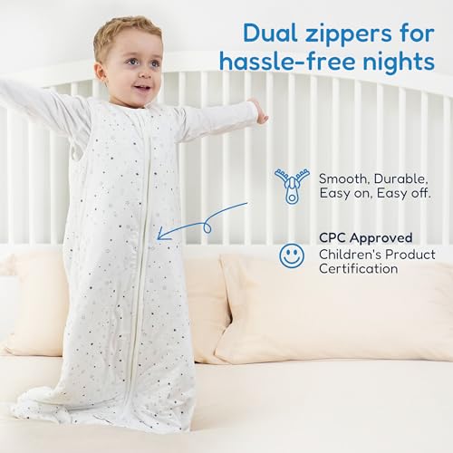 TotAha Toddler Sleep Sack 10 TOG Soft Quilted Wearable Blanket