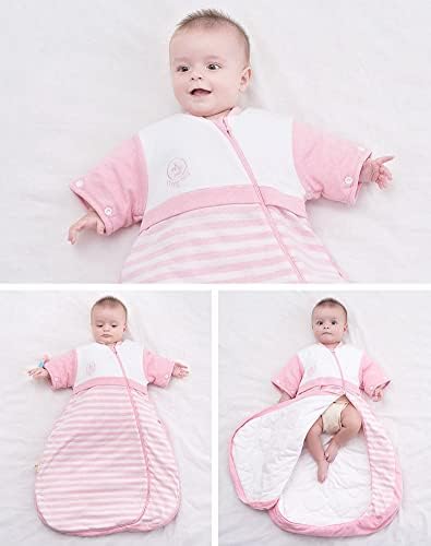 Babyah Kids Wearable Blanket with Detachable Sleeves 1