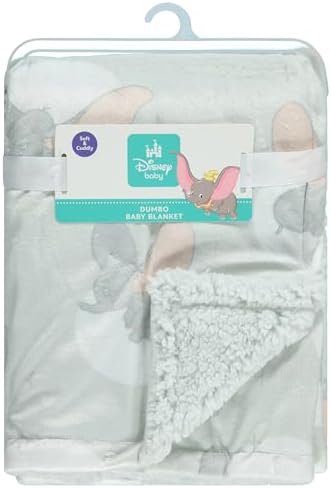 Disney Character Fuzzy Double Sided Baby Blanket 30x40 Inches