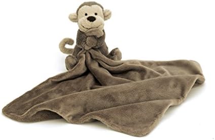 Jellycat Bashful Monkey Soother 135 Inches Baby Comfort Toy