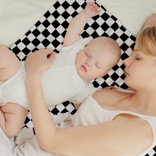 CIVARUA KIDS Checkered Baby Blanket for Boys