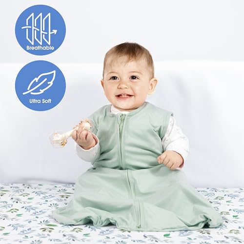 GUNTAIL Baby Sleep Sack 18-24 Months 2-Way Zipper 100 Rayon Cotton