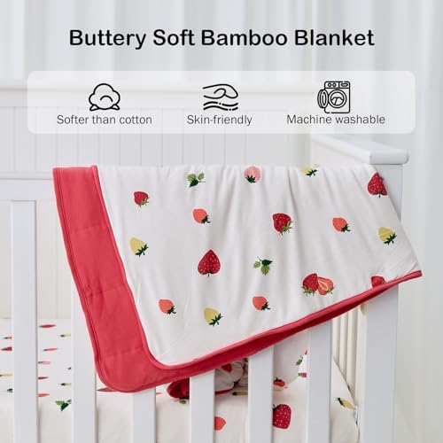 Okayinn BubblePanda Bamboo Rayon Baby Blanket 30x40 1