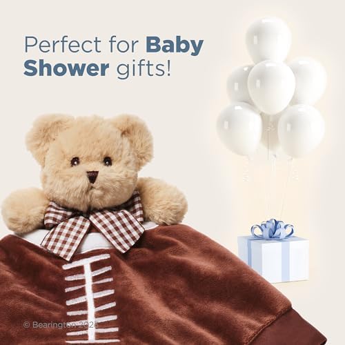 Bearington Collection Football Lovey Snuggler Blanket