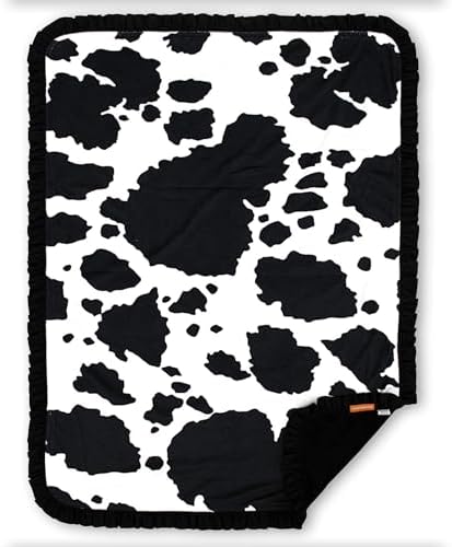 Dear Baby Gear Reversible Baby Blanket - Soft Cozy for Newborn Toddler