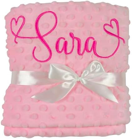 Personalized Baby Blanket with Name 27x35 Inch