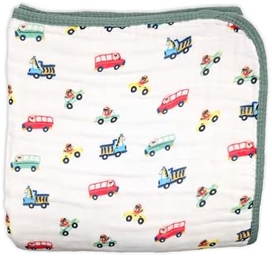Soft Cotton Baby Blanket - Lightweight and Breathable for Newborns